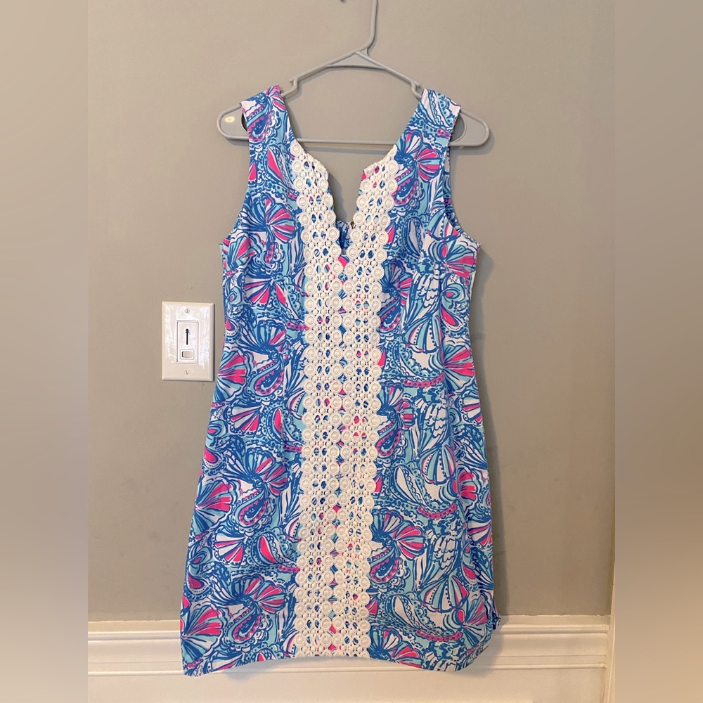 Lilly Pulitzer for target My Fans Shift dress size 12